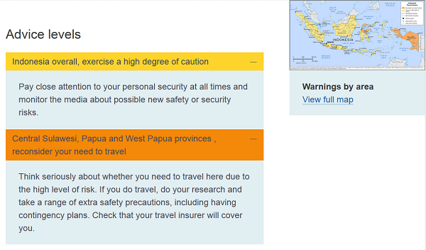 Lagi-lagi Australia Keluarkan Travel Warning Ke Indonesia