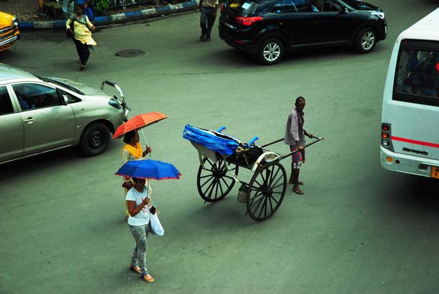 ‘Becak’ di India. Foto merupakan dokumentasi pribadi penulis (traveling-di-india-7)