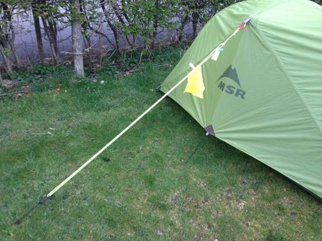 cara mendirikan tenda