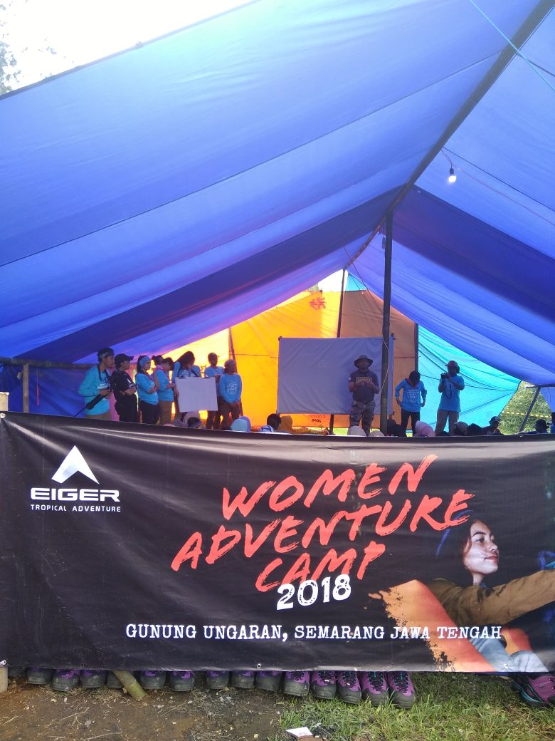 susunan acara eiger women adventure camp 2018