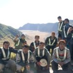 Beramah-tamah dengan backpacker lain