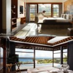 resort dengan pemandangan indah