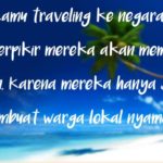 quote lucu traveling