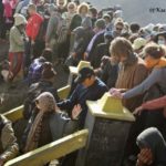 jalur pendakian macet