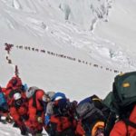 jalur pendakian macet