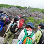 jalur pendakian macet