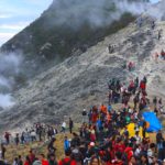 jalur pendakian macet