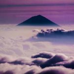 potret gunung rinjani