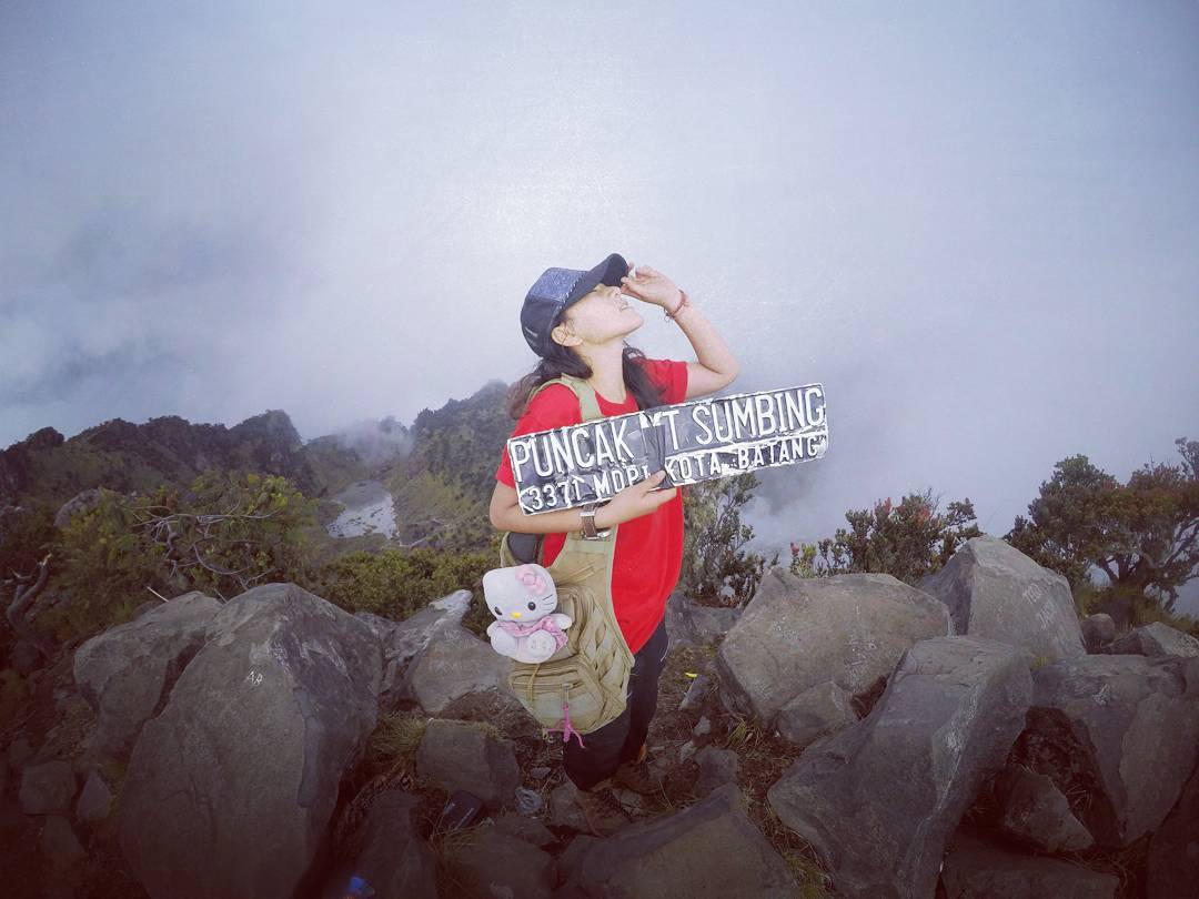 gunung di indonesia