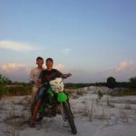 Motor trail Bangka