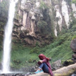 air terjun putri malu