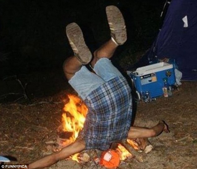 jangan mabuk saat camping di gunung