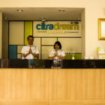 Resepsionis hotel Citra Dream