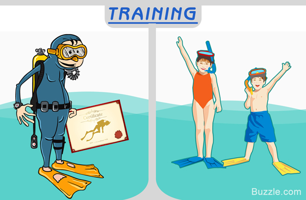 perbedaan snorkeling dan diving 3
