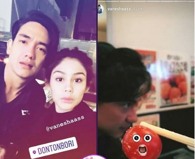 adipati dolken dan Vanesha Prescilla