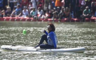 menteri susi di festival danau sunter