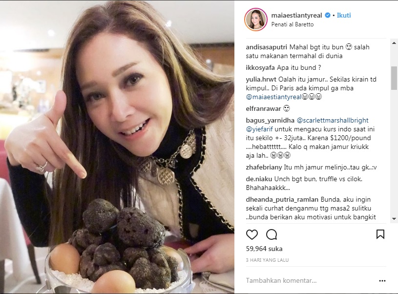 maia estianti liburan 