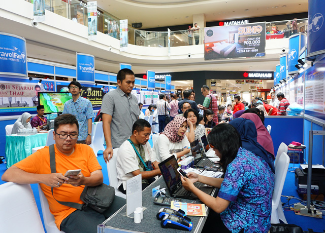 garuda indonesia travel fair 2018