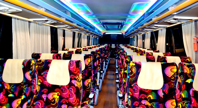 posisi tempat duduk paling aman di bus