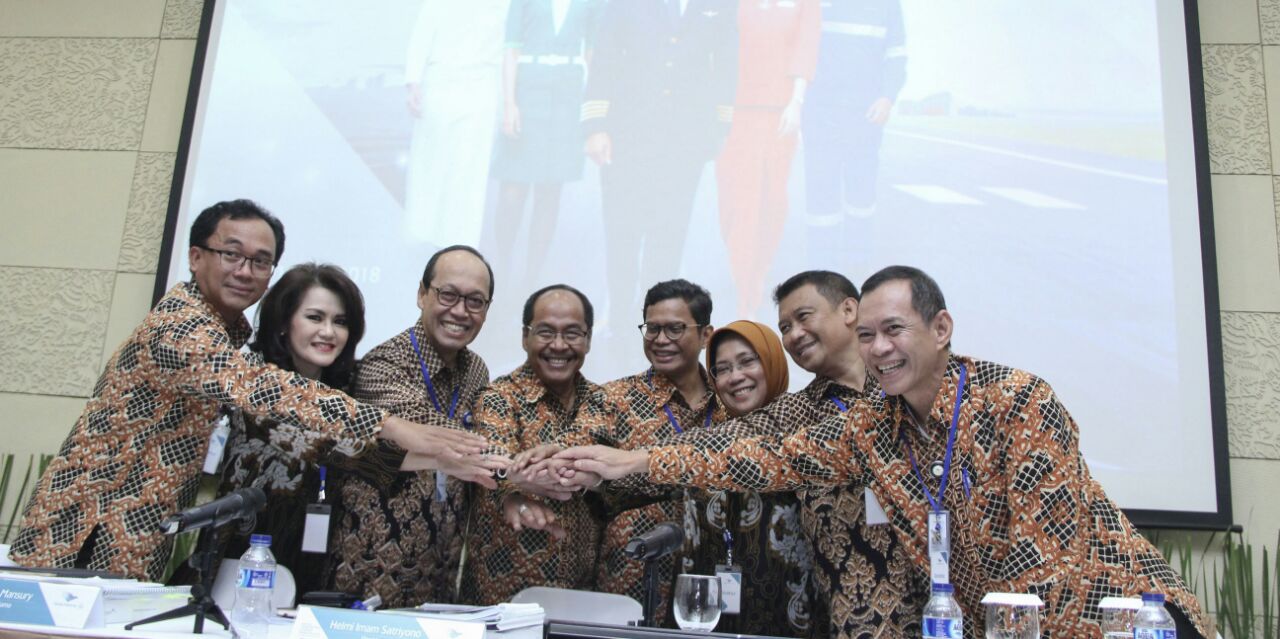 rapat umum pemegang saham tahunan garuda indonesia 2018