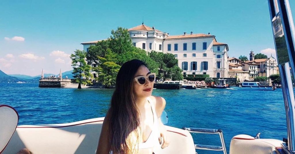 gaya liburan nadia vega