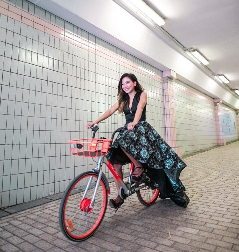 gaya liburan nadia vega