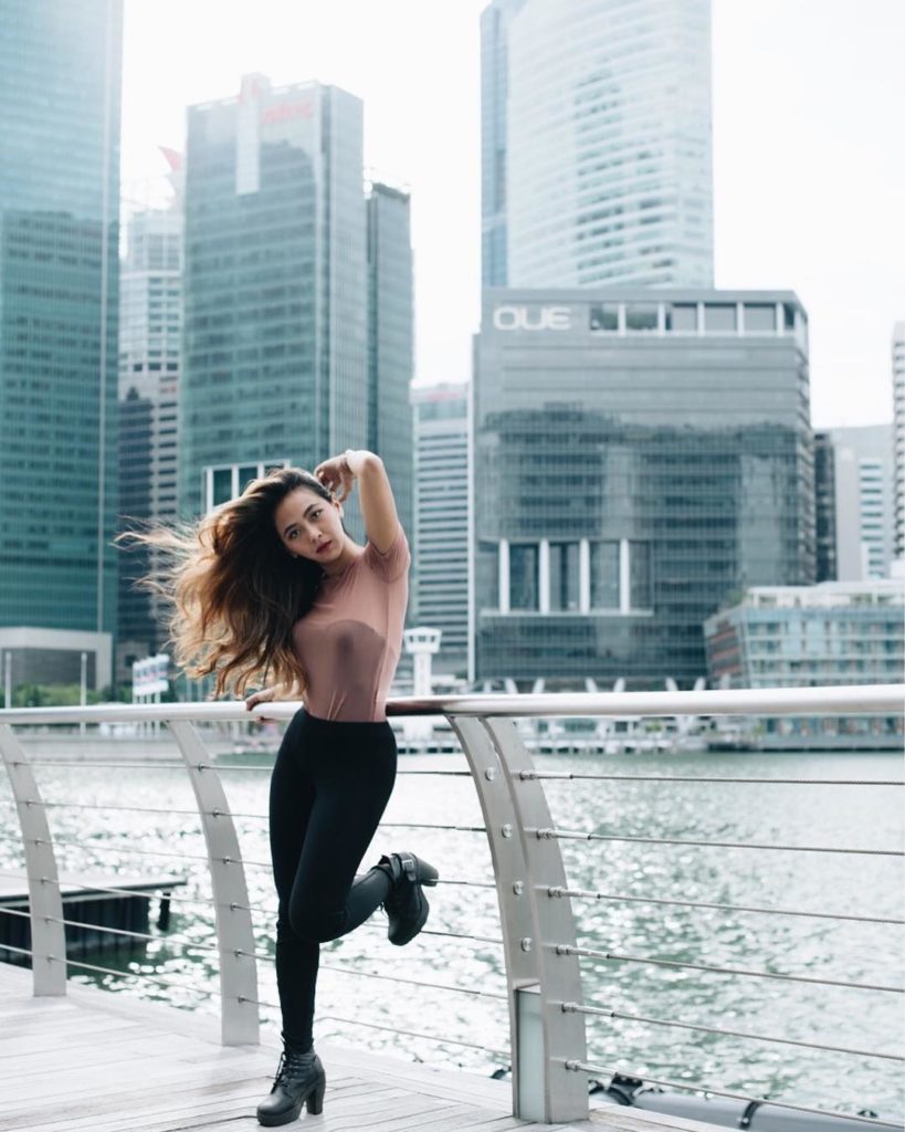 gaya liburan nadia vega