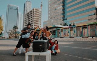 Foto-foto Unik Saat Jakarta Ditinggal Mudik jakarta saat ditinggal mudik