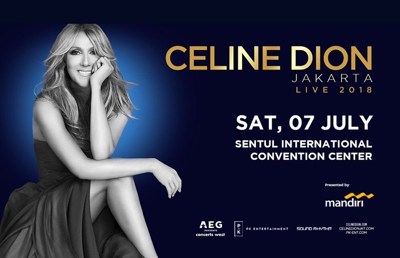 konser Celine Dion