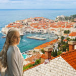 Famous Old Town Of Dubrovnik In Croatia