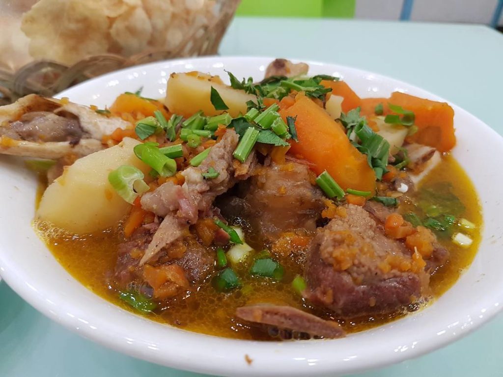 sop kambing kui sen