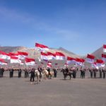 pengibaran bendera merah putih