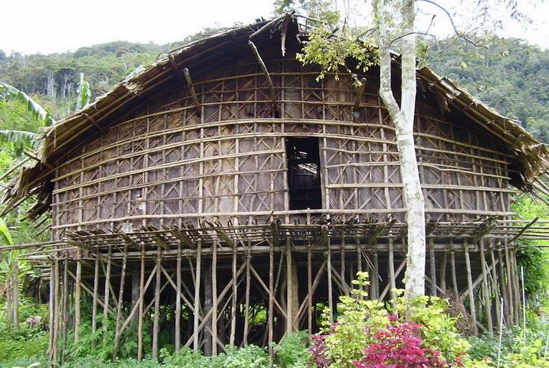 rumah adat papua barat