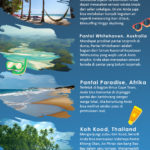 Infografik Tetap Bisa Kunjungi Pantai di Bulan Oktober, Berikut Daftarnya!