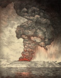 Gunung Anak Krakatau Meletus