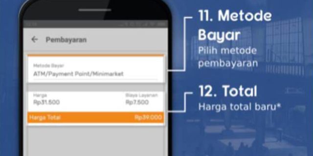 cara reschedule tiket kereta