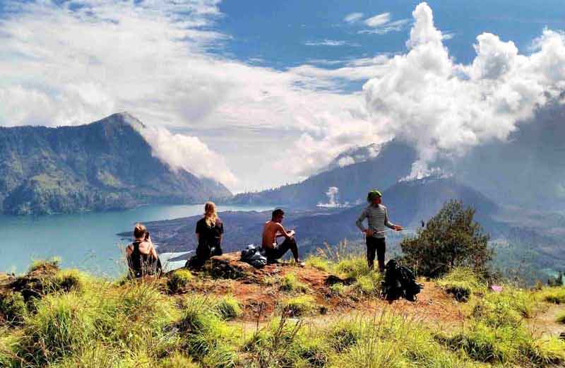 jalur pendakian gunung rinjani