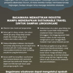 Infografik Bagimana Sustainable Travel Mampu Membantu Dunia Agar Lebih Baik, Traveler Harus Tahu!