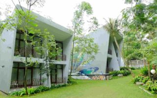 VillaTel Salse Bandung, Karya Arsitektur Mekjubkan di Bumi Priangan villatel salse bandung