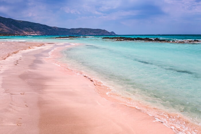 pink beach elafonisi