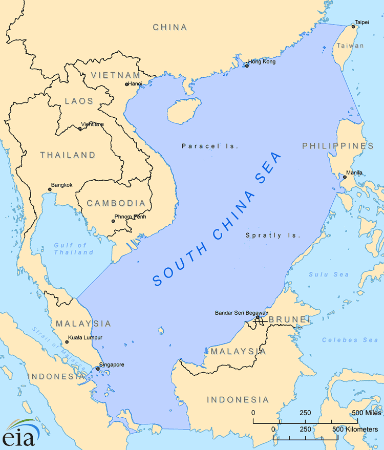 laut china selatan memanas
