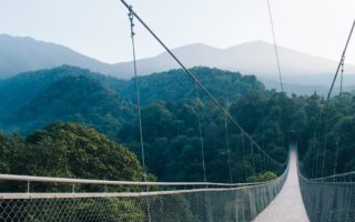 situ gunung suspension bridge