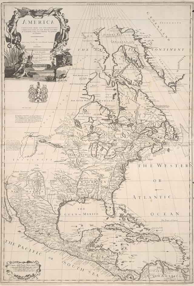 peta amerika utara